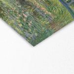 Πίνακας Νούφαρα Μονέ σε καμβά, Διάσημοι ζωγράφοι, ιμπρεσιονιστικό στυλ.