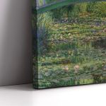 Canvas print Water lily pond, Monet C., Framed canvas