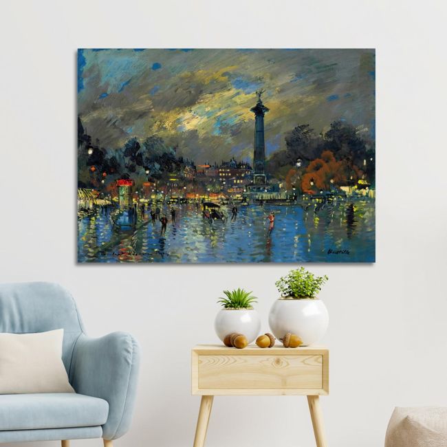 Canvas print Offer, Bastille, Korovin K.