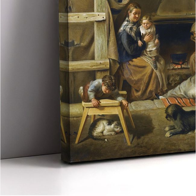 Canvas print Happy family, Korizis