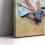 Canvas print Children playing on the beach, Cassatt M.