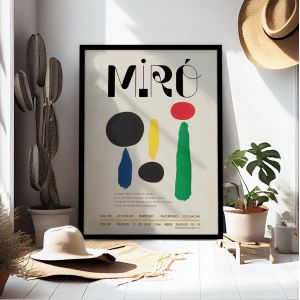 Αφίσα Έκθεσης Lithographie I, Miro J, αφίσα, κάδρο