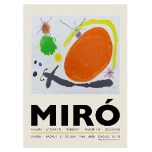 Exhibition Poster Lithographie II, Miro J. 2