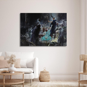 Canvas print  The souls of Acheron, Hirémy Hirschl A. 2