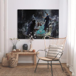 Canvas printThe souls of Acheron, Hirémy Hirschl A.