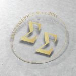 Clear wedding stickers with champagne color couple initials and date for champagne bottles