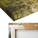 Canvas print, Waterfall in autumn