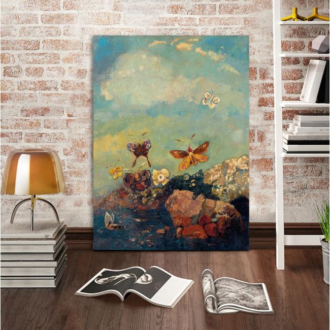 Πίνακας ζωγραφικής Butterflies, Redon Odilon