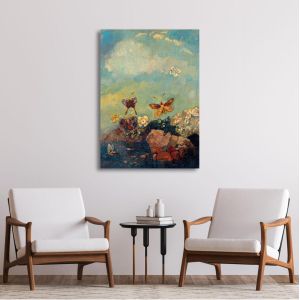 Canvas print Butterflies, Redon Odilon 2