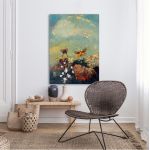 Canvas print Butterflies, Redon Odilon