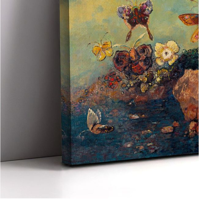 Πίνακας ζωγραφικής Butterflies, Redon Odilon