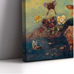 Canvas print Butterflies, Redon Odilon