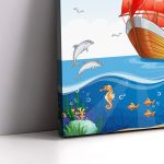Kids canvas print Sail ship