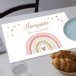 Placemat, rainbow nordic A