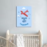 Canvas print birthday, Ready to fly?