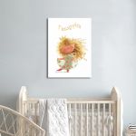 Kids canvas print Blonde princess