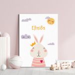 Kids canvas print Rabbit
