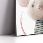 Πίνακας σε καμβά γενεθλίων You little mouse