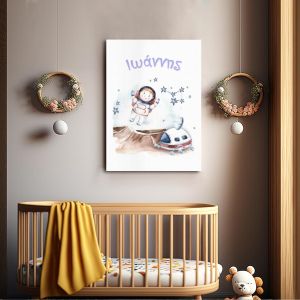 Canvas print birthday Spacewalk 2
