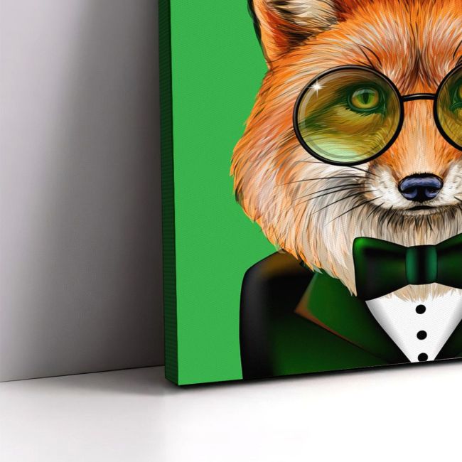 Canvas print birthday Mr. Fox