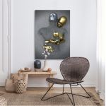 Canvas print Love in contrast