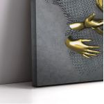 Canvas print Love in contrast