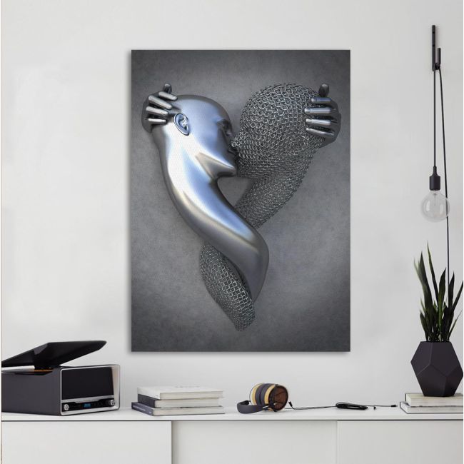 Πίνακας σε καμβά The kiss