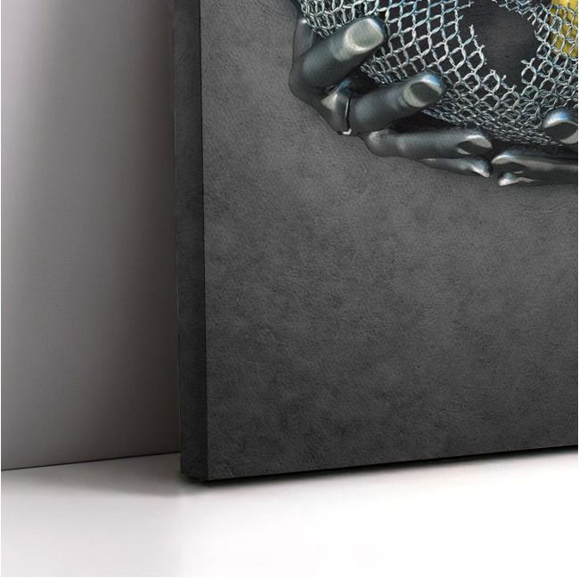 Πίνακας σε καμβά Baby in gold