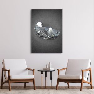 Canvas print Baby in gold 2