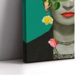 Canvas print Flowered Frida