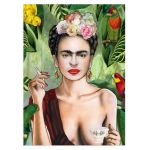 Frida collage, αφίσα, κάδρο