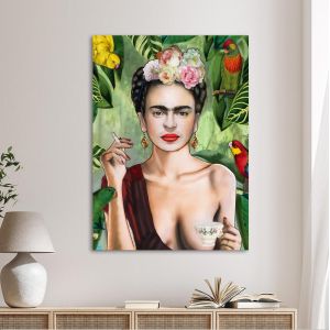 Canvas print Frida collage
