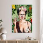 Canvas print Frida collage