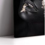 Canvas print Golden mask II