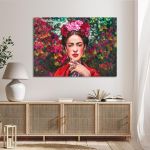 Canvas print, Flowered Frida