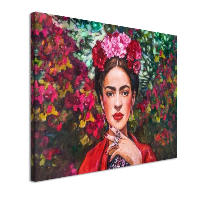 Canvas print, Flowered Frida