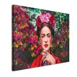 Canvas print, Flowered Frida