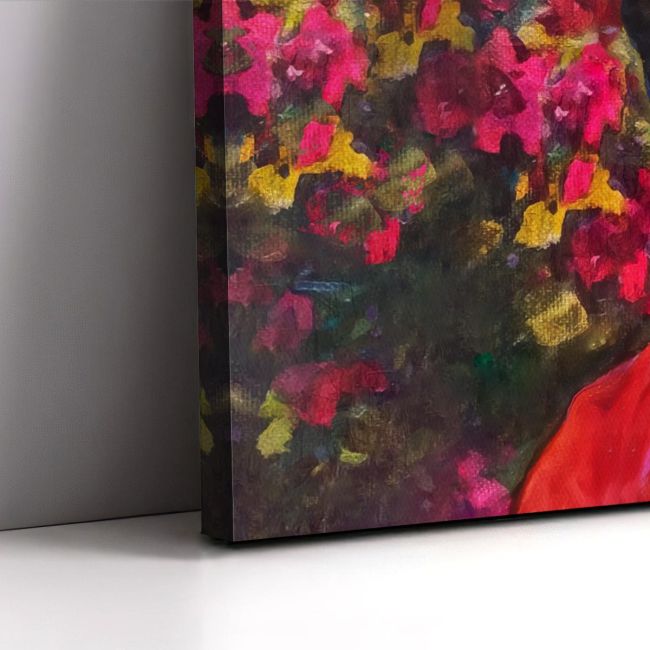 Canvas print, Flowered Frida