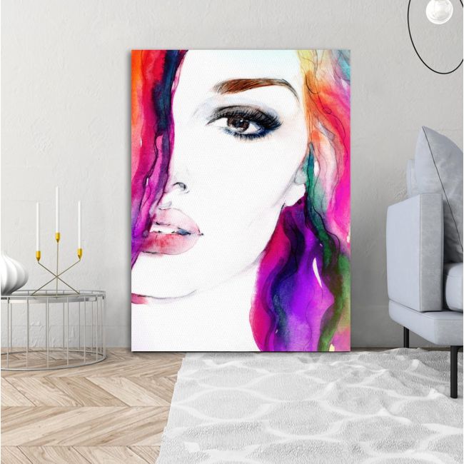 Canvas print Portrait of a woman