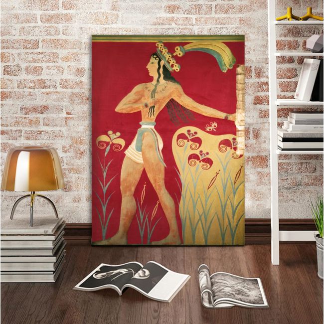 Canvas print Knossos fresco