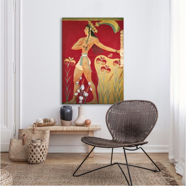 Canvas print Knossos fresco