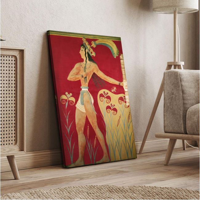 Canvas print Knossos fresco