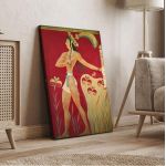 Canvas print Knossos fresco