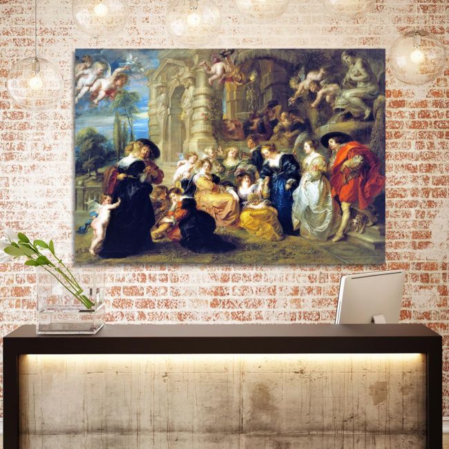 Πίνακας ζωγραφικής The garden of love, Rubens P. P.