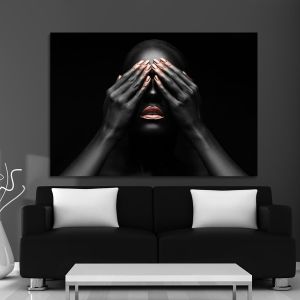 Canvas print Copper hue