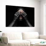 Canvas print Copper hue