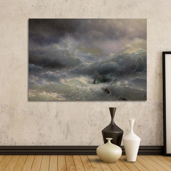 Πίνακας ζωγραφικής The wave, Aivazovsky I.