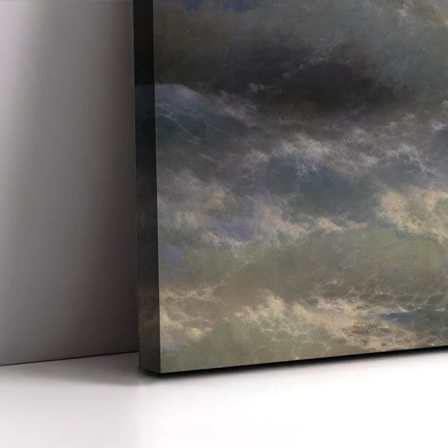 Canvas print The wave, Aivazovsky I.