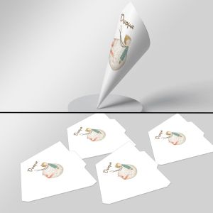 Paper candy cones,Elegant painted animals 2