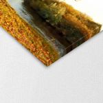 Canvas print Beautiful autumn painting,3 panels